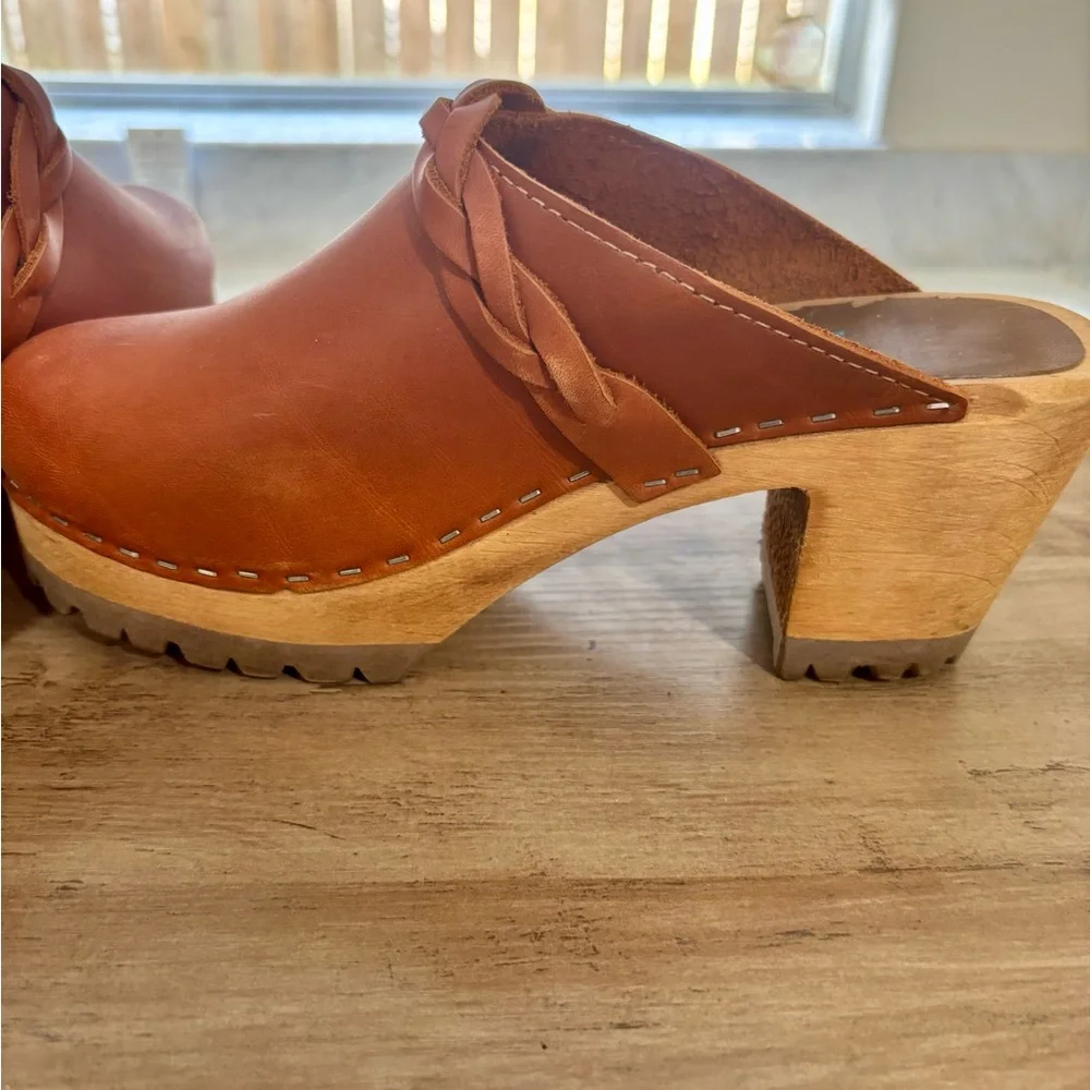Free People x MIA Elsa Brown Leather Mules - Picture 11 of 16
